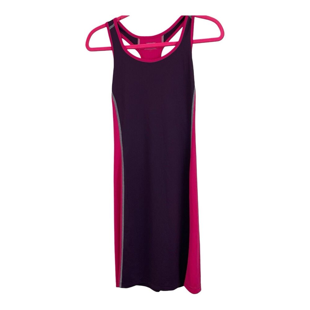 Patagonia Sleeveless Dress Sz Medium Racerback Activewear Pink Purple Colorblock